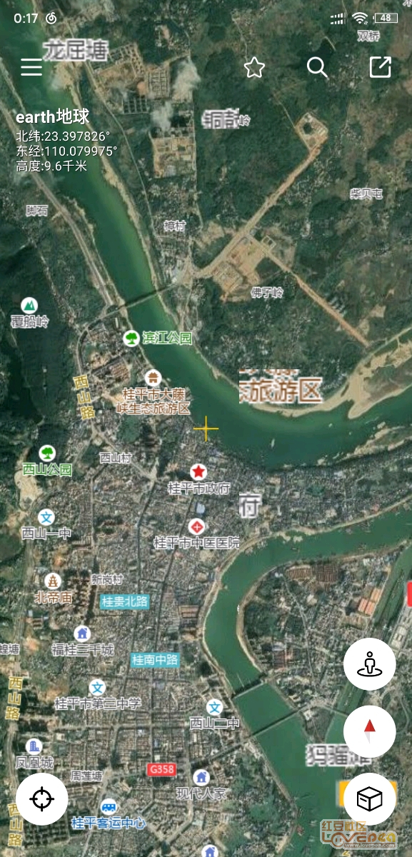 最新桂平衛(wèi)星地圖，開啟一段溫馨有趣的探索之旅