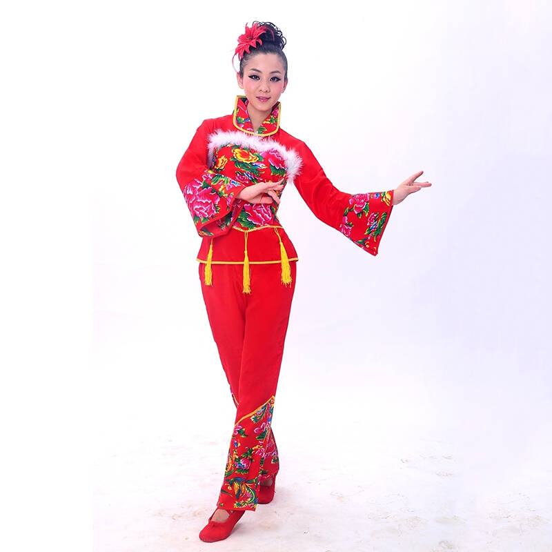 秧歌服裝最新款2015，時(shí)尚與傳統(tǒng)的完美融合風(fēng)采