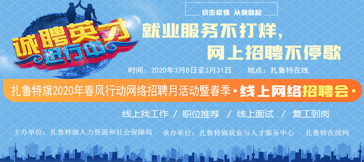 扎魯特旗最新招聘信息概覽